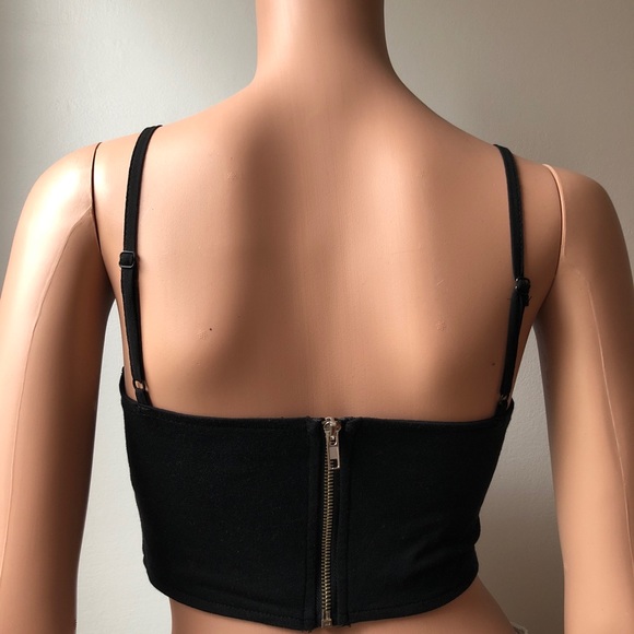 Embroidered Crop Top - Picture 3 of 3